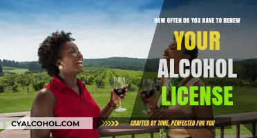 License Renewal: How Often for Alcohol Sales?