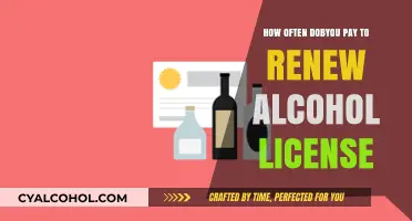 Renewing Your Alcohol License: Frequency and Costs Explained