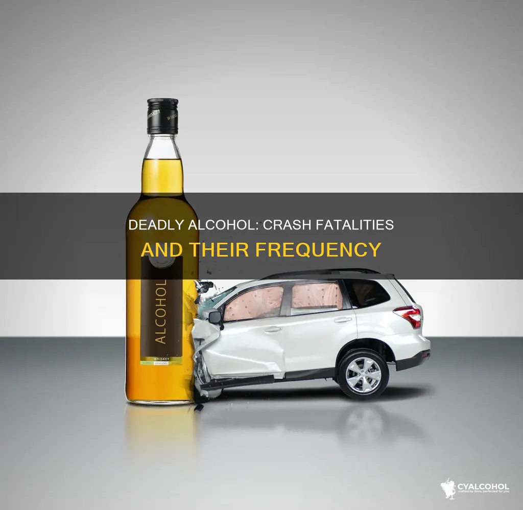 how often does someone die due to alcohol related crashed