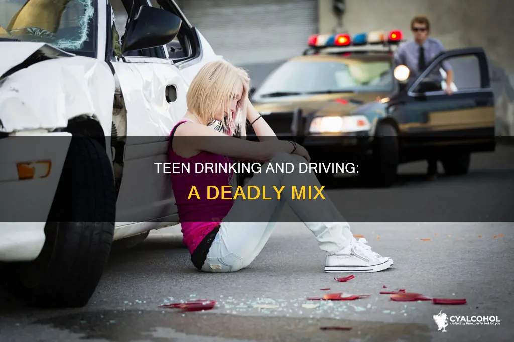 how often is alcohol a part of teen car accidents