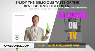 Alcohol Ads on TV: How Often?