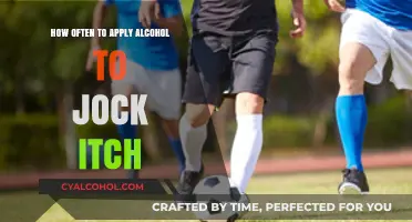 Effective Jock Itch Treatment: Alcohol Application Frequency and Tips