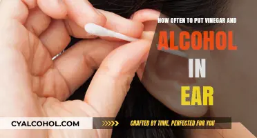 Ear Cleaning: Vinegar and Alcohol Frequency