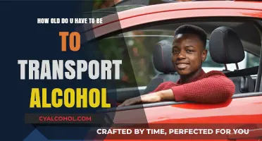 Age Limit for Transporting Alcohol: What's the Rule?