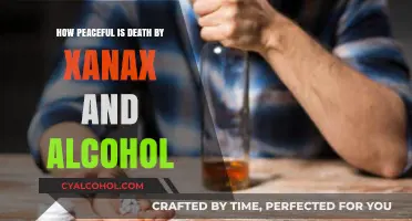 Xanax and Alcohol: A Lethal Mix or Peaceful Exit?