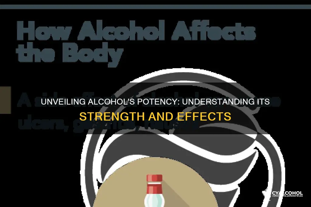 how potent is alcohol