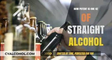 The Surprising Potency of One Ounce of Straight Alcohol