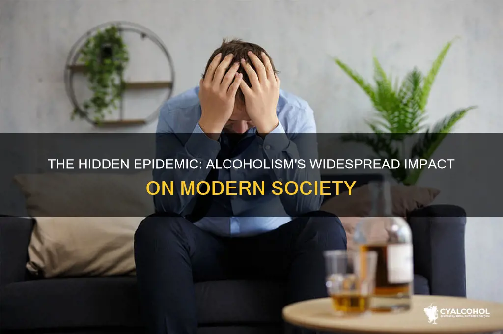 how prevalent is alcoholism in society