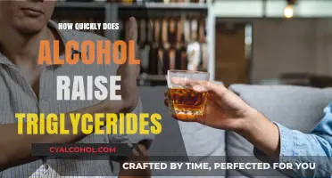 Alcohol's Impact: How Fast Does Drinking Elevate Triglyceride Levels?