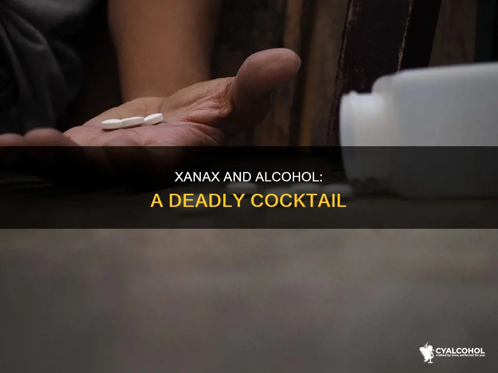 how rare is a overdose on xanax and alcohol