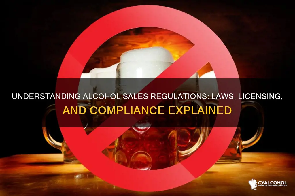 how regulates alcohol sales
