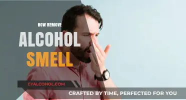Effective Ways to Eliminate Alcohol Odor Quickly and Easily