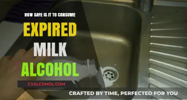 Expired Milk Alcohol: Safe or Not?