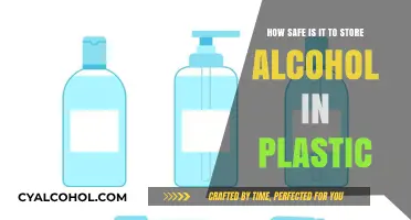 Storing Alcohol: Is Plastic Safe?