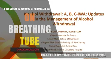 Alcohol Withdrawal: Breathing Tube Patients at Risk?
