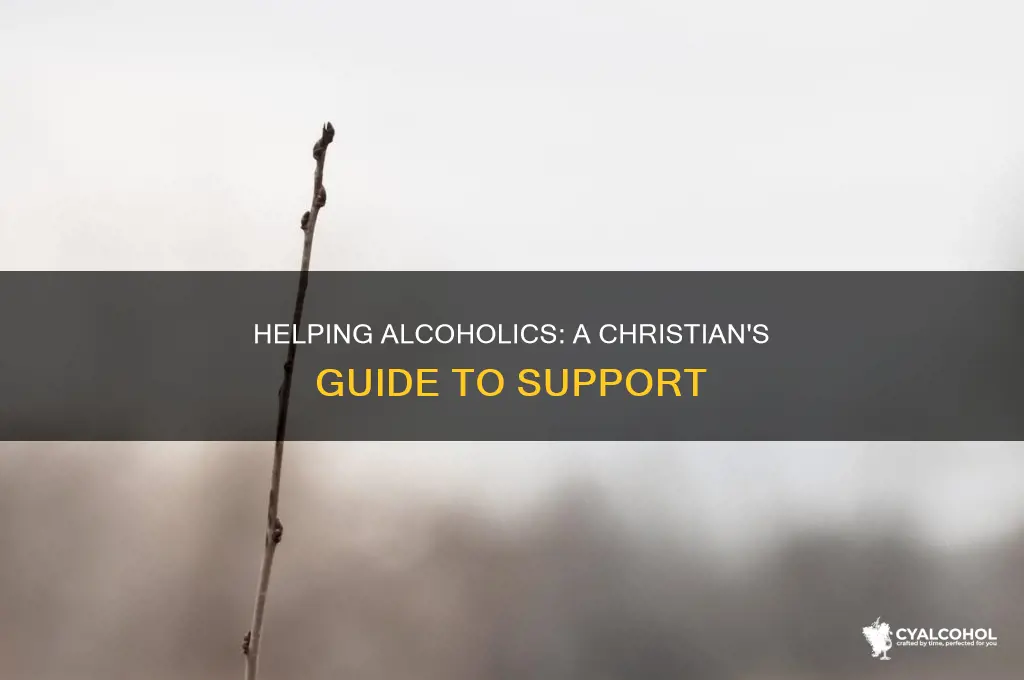 how should a christian deal with an alcoholic