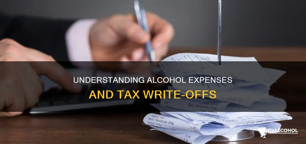how should i categorize alcohol on my personal taxes