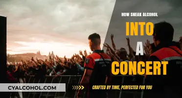 Clever Ways to Sneak Alcohol into Concerts: Tips and Tricks