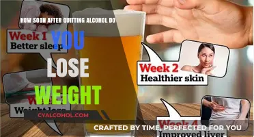 Alcohol-Free Weight Loss: When Does It Start?