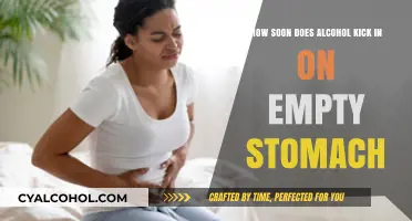 Alcohol Absorption: Empty Stomach, Fast Kick-in