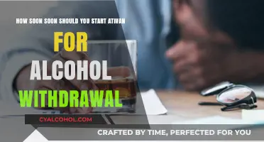 Ativan for Alcohol Withdrawal: When to Start?