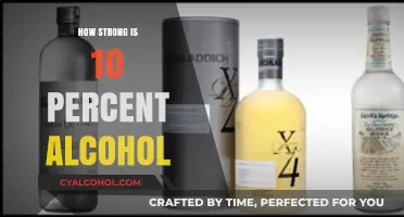 Understanding the Strength of 10 Percent Alcohol in Beverages