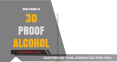 Understanding the Strength of 30 Proof Alcohol: A Comprehensive Guide