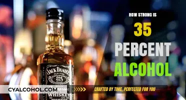 Unveiling the Potency of 35 Percent Alcohol: Strength and Effects Explained