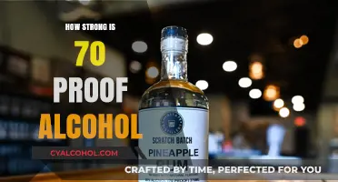Understanding the Strength of 70 Proof Alcohol: A Comprehensive Guide