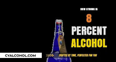 Understanding the Strength of 8 Percent Alcohol in Beverages