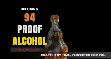 Unveiling the Potency of 94 Proof Alcohol: Strength and Effects Explained