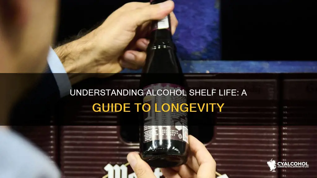 how t o understand the shelf life of alcohol