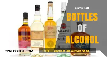 Standard Alcohol Bottle Heights: A Guide to Their Sizes and Dimensions