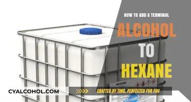Terminal Alcohol Addition to Hexane: A Comprehensive Guide