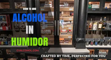 Enhancing Your Humidor: A Guide to Adding Alcohol Safely