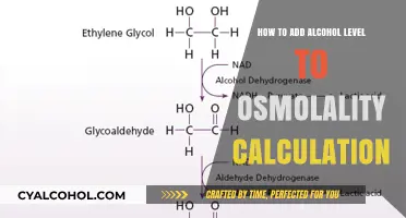 Osmolality Calculation: Adding Alcohol Level for Accuracy