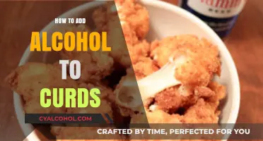 Enhance Your Curds: A Simple Guide to Adding Alcohol