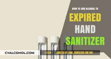 Reviving Hand Sanitizer: Adding Alcohol for Effectiveness