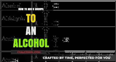 Enhancing Alcohols: Adding R Groups for Customized Functionality