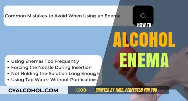 Risky Practice: Understanding the Dangers of Alcohol Enemas