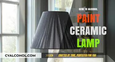 Master Alcohol Painting on Ceramic Lamps: A Creative DIY Guide