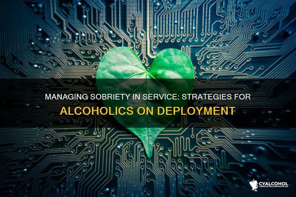 how to alcoholics manage on deployment