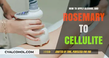 Alcohol and Rosemary: A Cellulite-Busting Duo