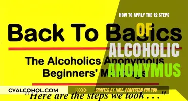 Steps to Sobriety: Applying AA's 12-Step Program