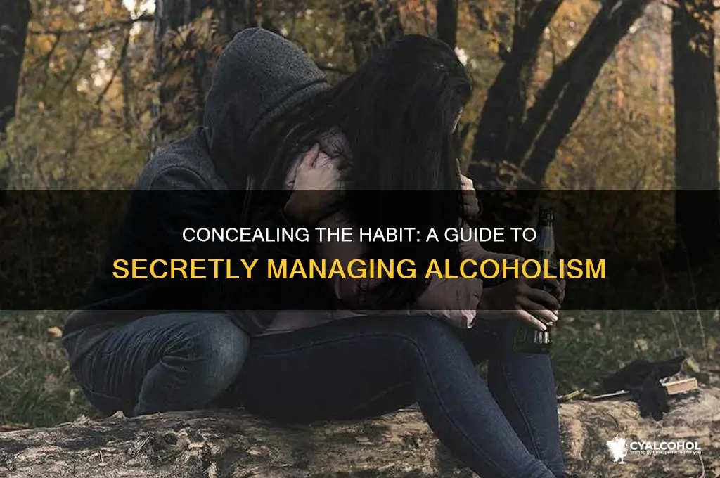 how to be a closet alcoholic
