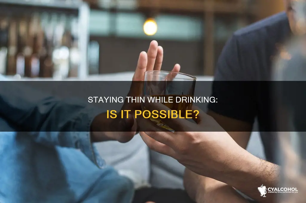 how to be an alcoholic and stay thin