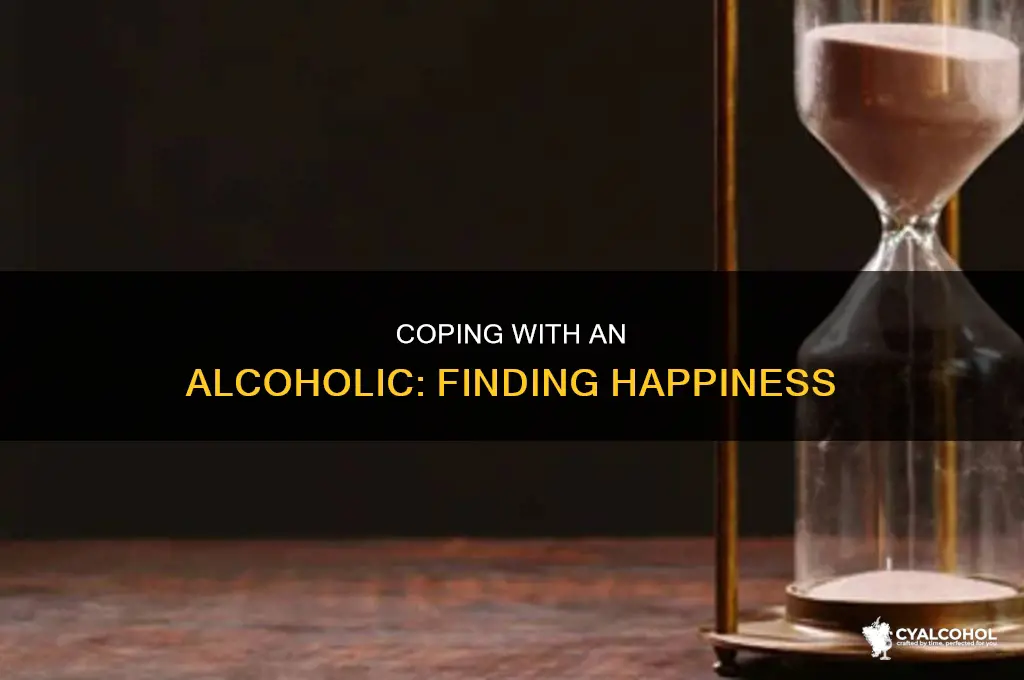 how to be happy living with an alcoholic