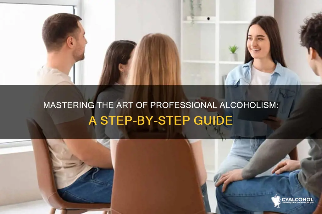 how to become a professional alcoholic