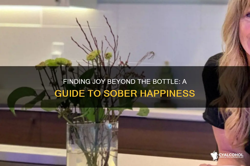how to become happy without alcohol
