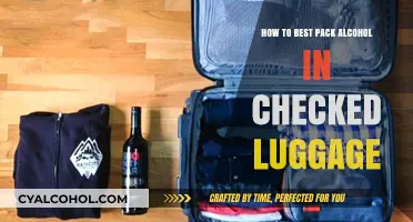 Packing Alcohol: Checked Luggage Tips and Tricks